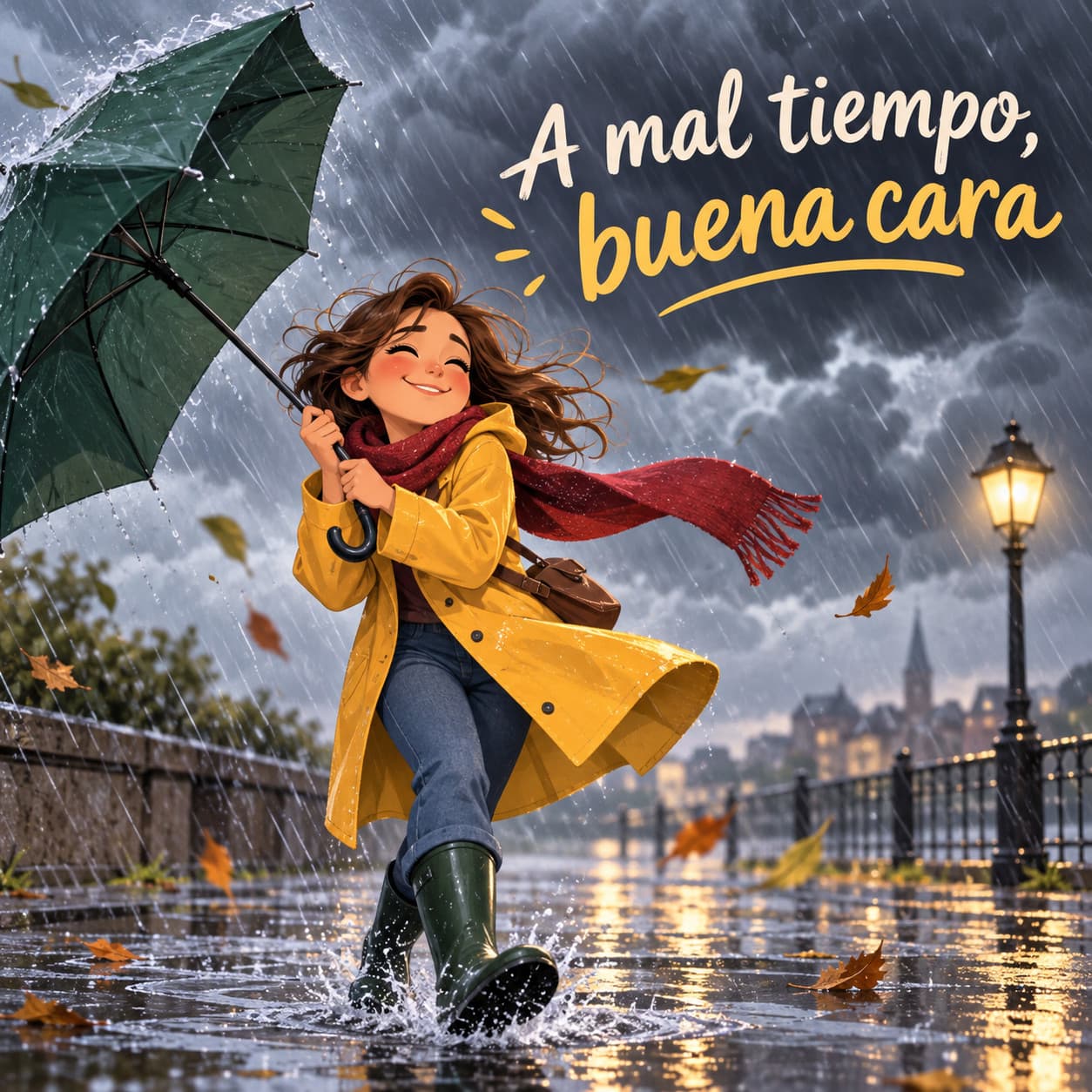A mal tiempo, buena cara